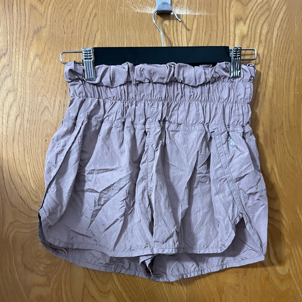Free People The Way Home mauve Pink High Waist Shorts S - Picture 2 of 10